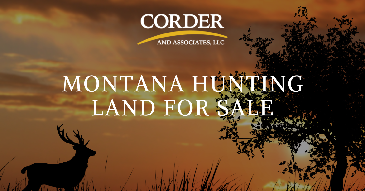 Montana Hunting Property For Sale Corder and Associates, LLC