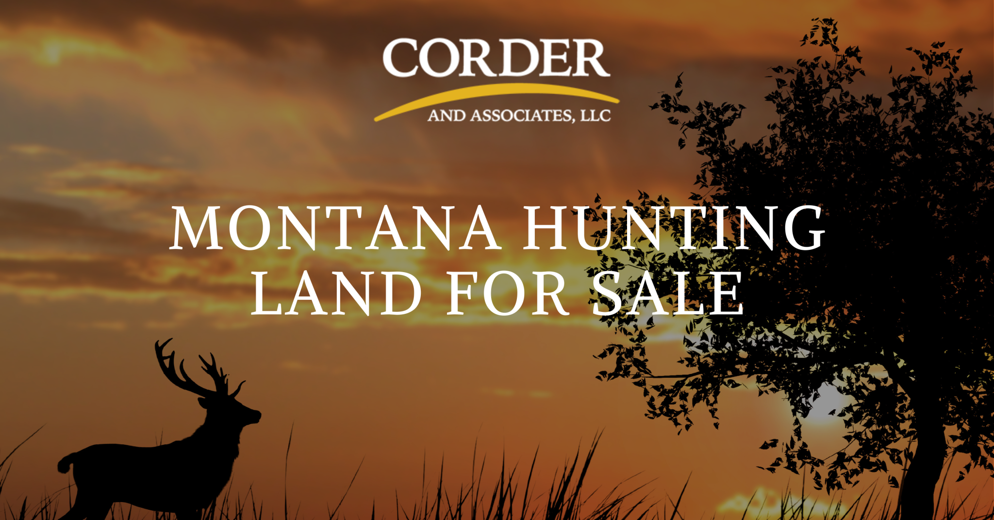 Montana Hunting Property For Sale Corder and Associates, LLC