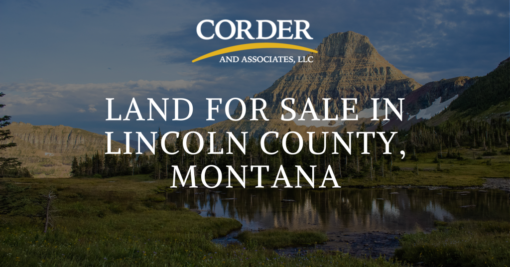 An Image Showing The Blog Title Of Land For Sale In Lincoln County Montana