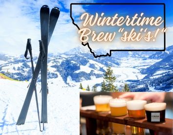 Wintertime Brew “ski’s”